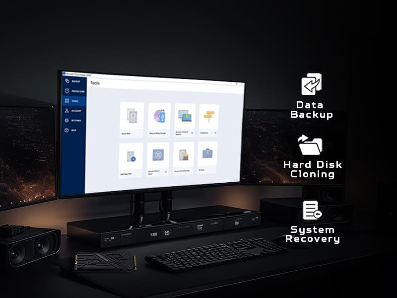 ổ cứng ssd predator gm7000 heatsink pcie 4.0 nvme