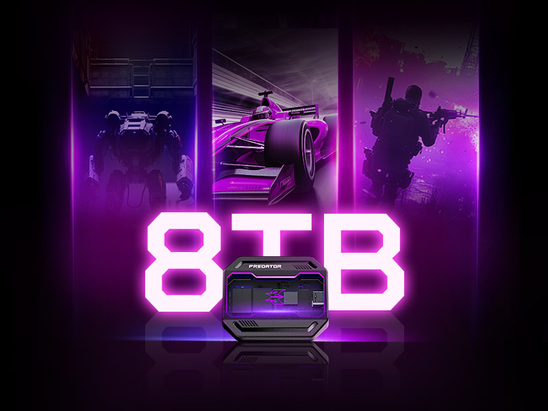 ổ cứng game ssd di động predator gp30 usb-c chính hãng