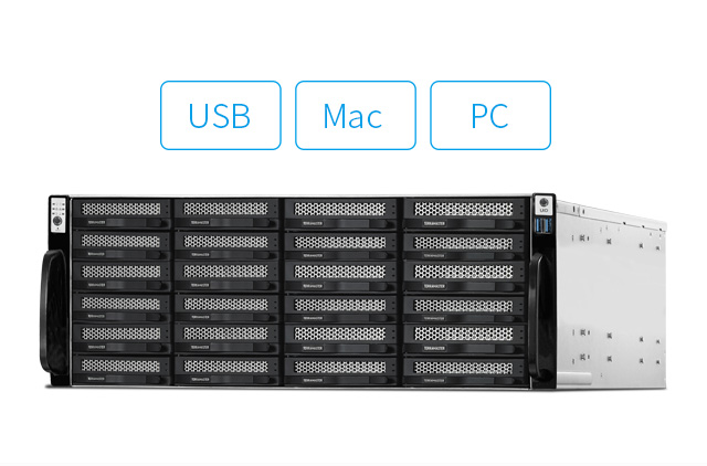 server lưu trữ mạng nas terramaster u24-722-2224 24 khay