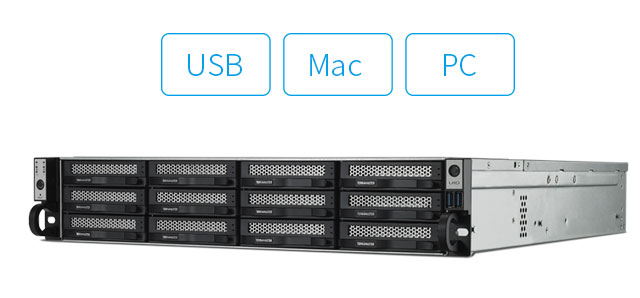 server lưu trữ mạng nas terramaster u12-722-2224 12 khay