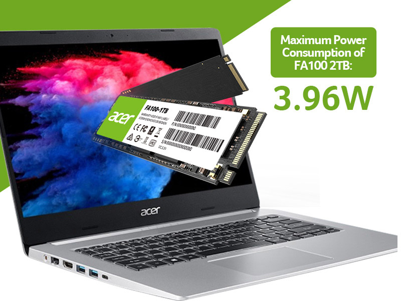 acer fa100 ssd m.2 pcie 3 nvme 1.4