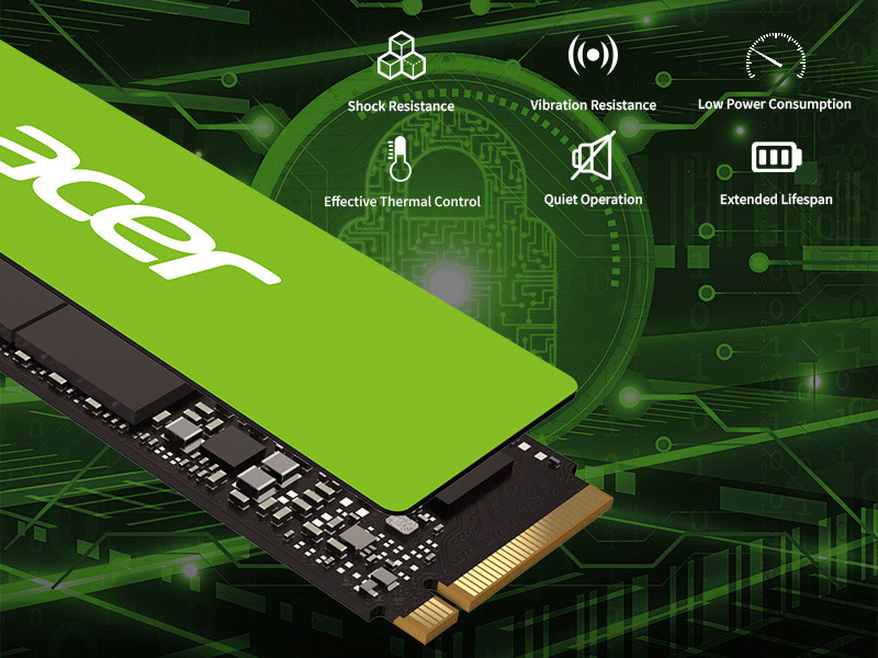 acer fa200 ssd m.2 pcie 4 nvme 2 bảo mật dữ liệu