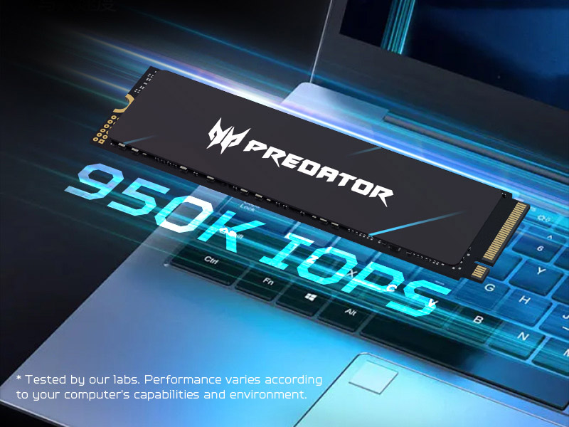 ổ cứng ssd predator gm7 pcie 4.0 950K iops