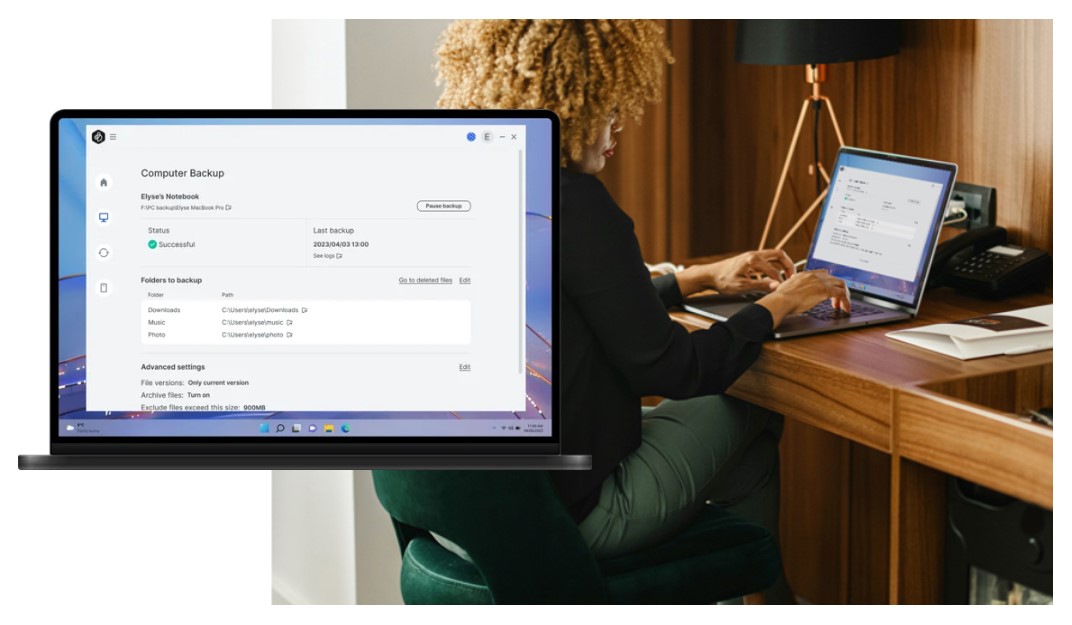 backup real-time bằng beedrive