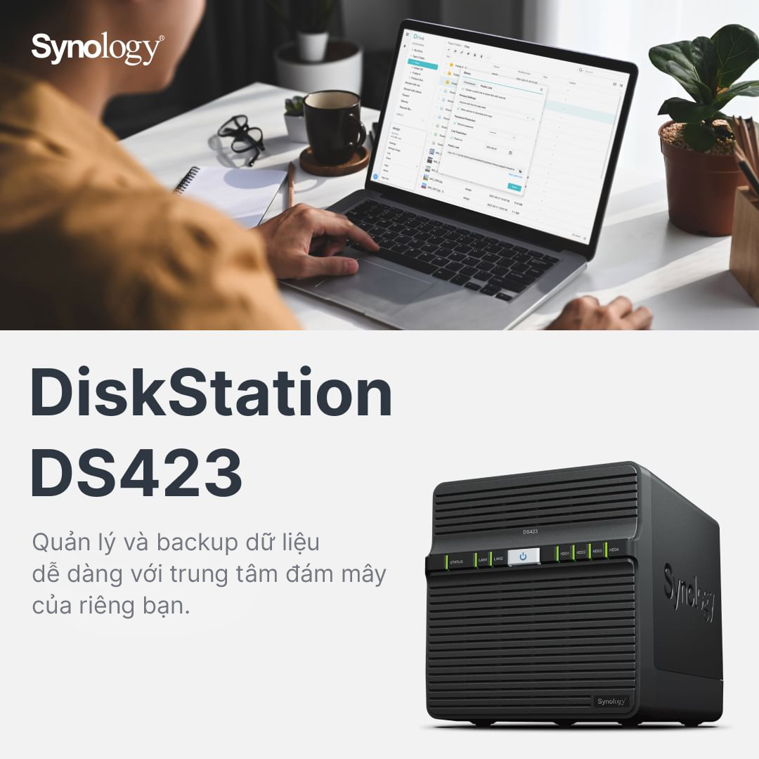 synology diskstation ds423 4-bay