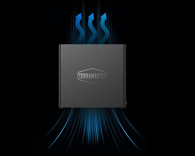 Hệ thống tản nhiệt thông minh của TerraMaster D4 SSD