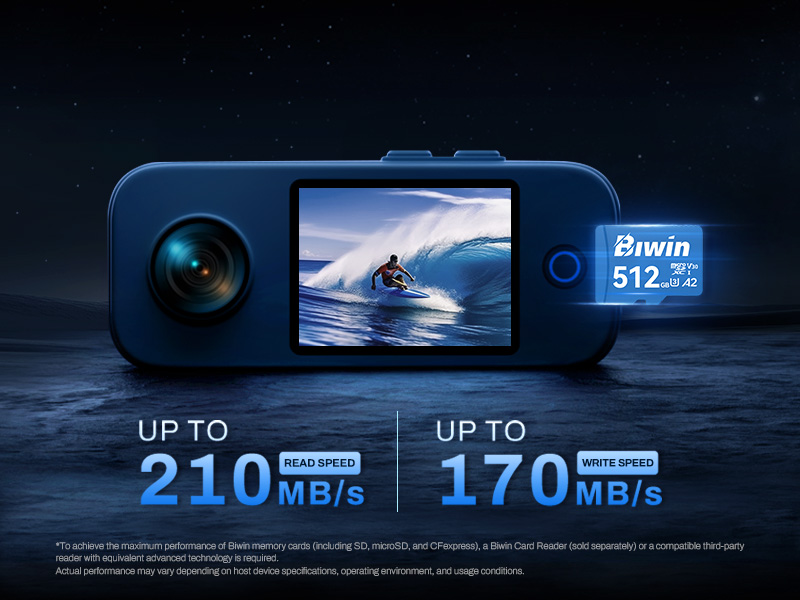 thẻ nhớ microsd biwin ms210 210mb/s