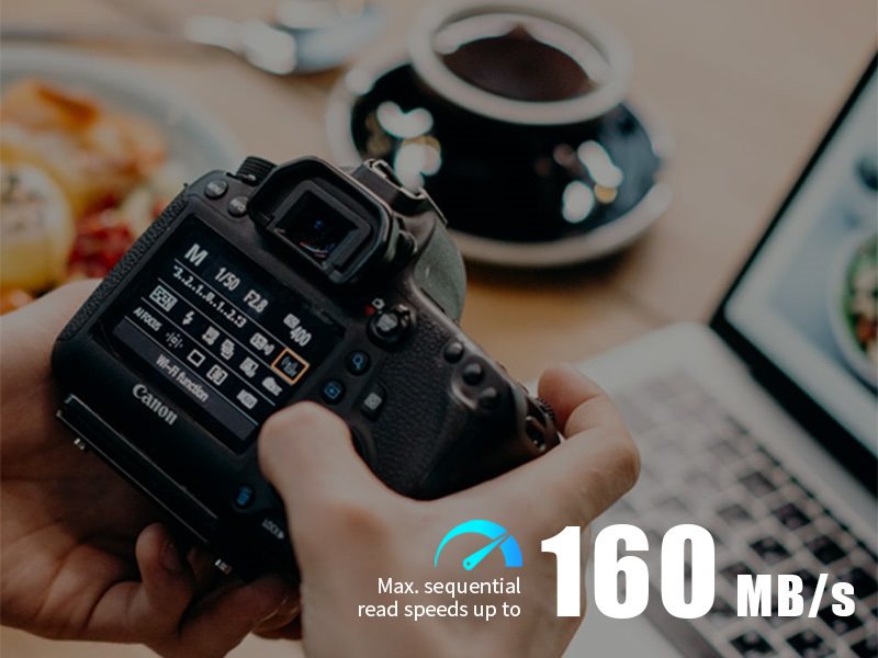 thẻ nhớ sd acer sc300 v30 ush-i 4k tốc độ 160mbps