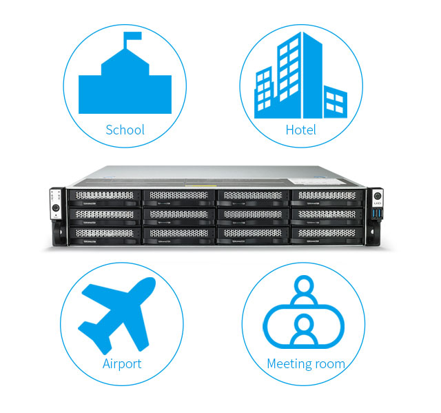 server lưu trữ mạng nas terramaster u12-722-2224 12 khay