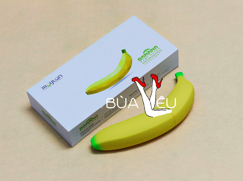 Dương vật giả trái chuối rung 7 chế độ nguỵ trang độc đáo
