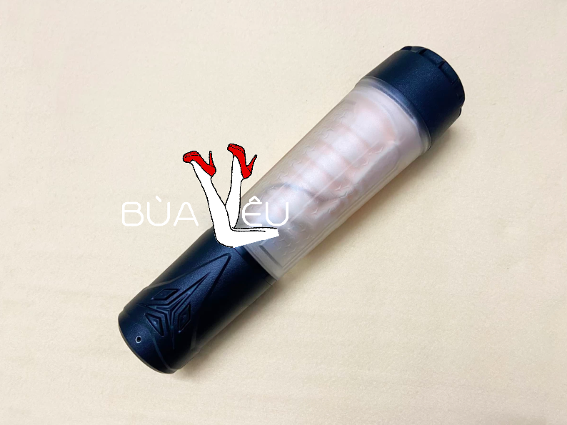 Máy tập to dương vật pin sạc có miệng silicon bú mút