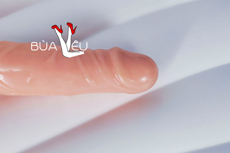 Dương vật giả giá rẻ siêu mềm 2 pin rung