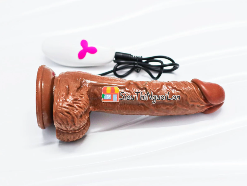 Dương vật giả có đế Royal Ares rung cực mạnh pin sạc