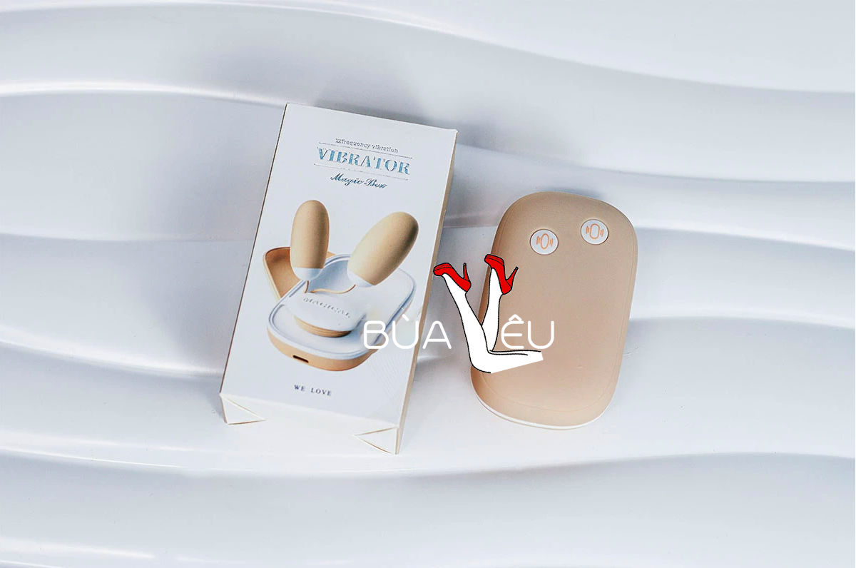 Trứng rung Vibrator Magic Box 2 đầu