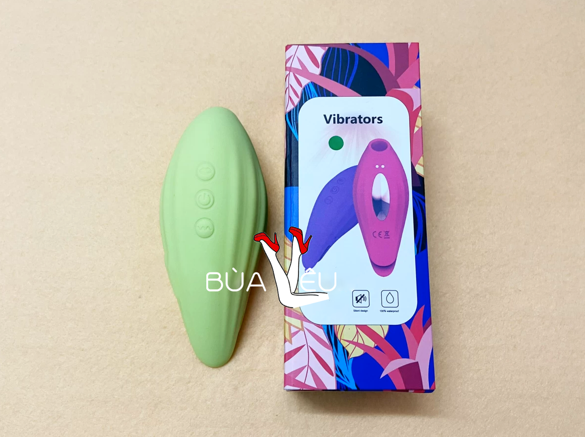 Lưỡi liếm rung hút 9 chế độ nhỏ gọn