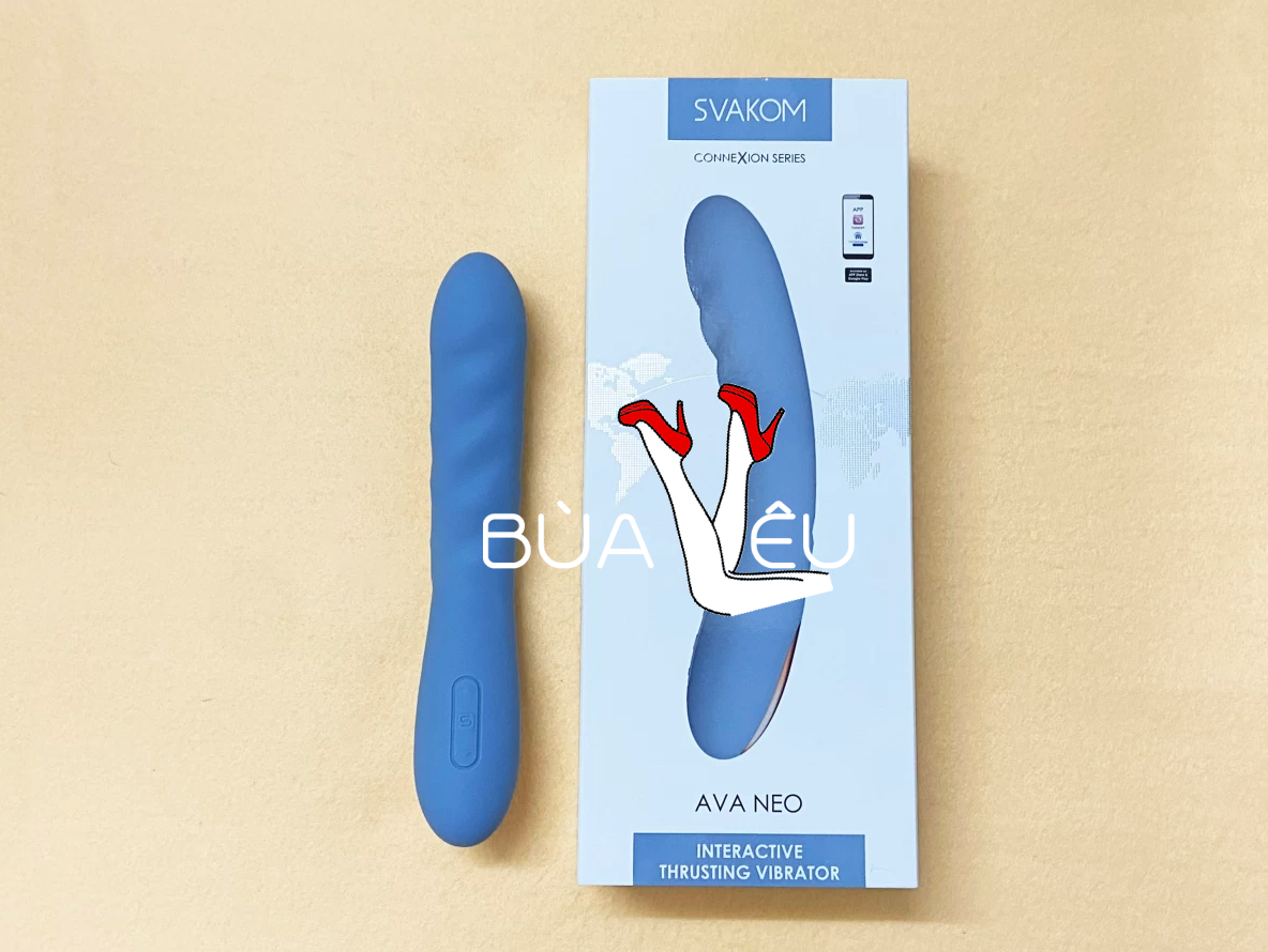 Máy mat xa điểm G Svakom Ava Neo có rung thụt đa chế độ