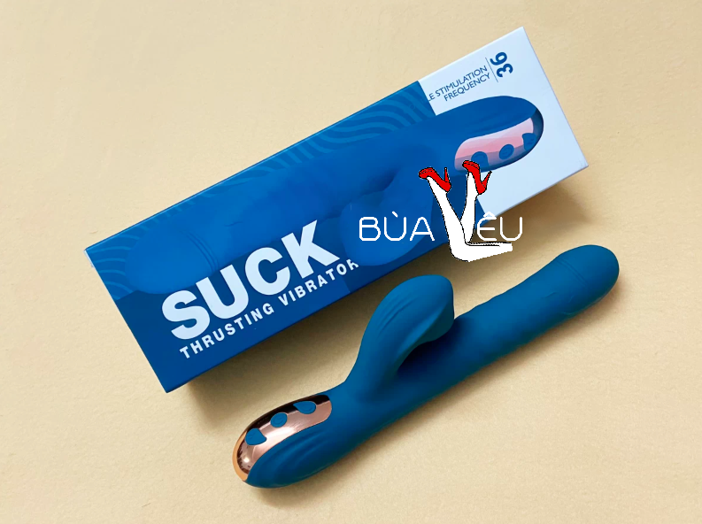 Dương vật giả Suck rung thụt ấm nóng bú mút 36 chế độ