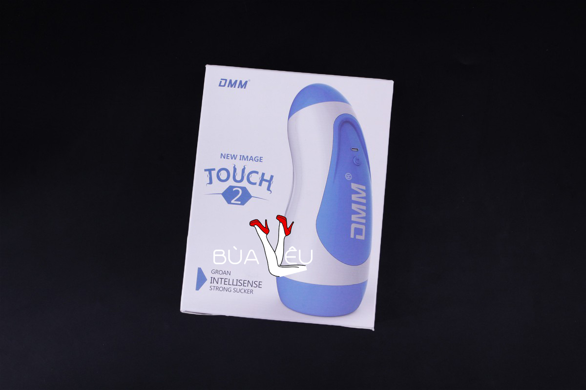 Âm đạo giả cup DMM Touch 2 có đế rung rên pin sạc