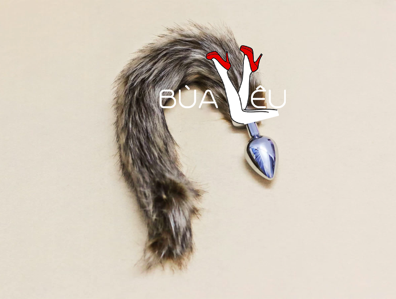 Đồ chơi kích hậu inox đuôi chồn loại tốt