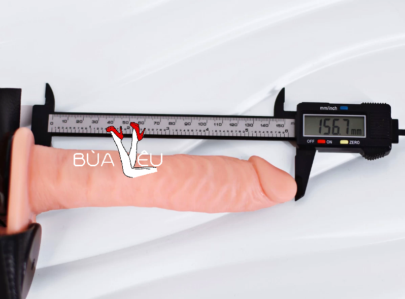 Dương vật giả có dây đeo 2 đầu Double Head