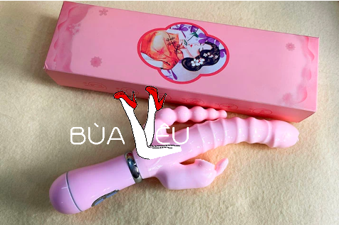 Dương vật giả rung 3 đầu đa năng