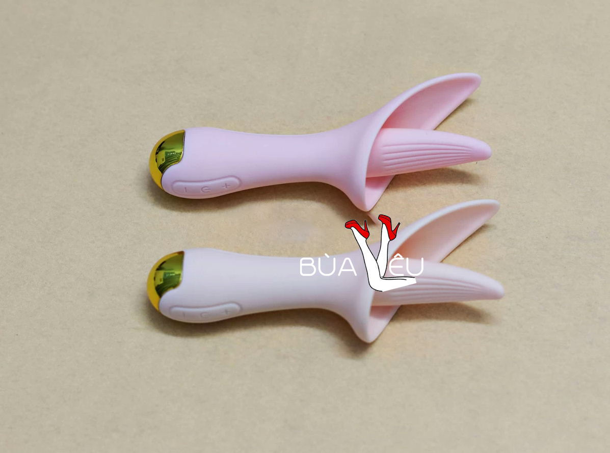 Lưỡi liếm mát xa Flower rung nhiều chế độ nhỏ gọn