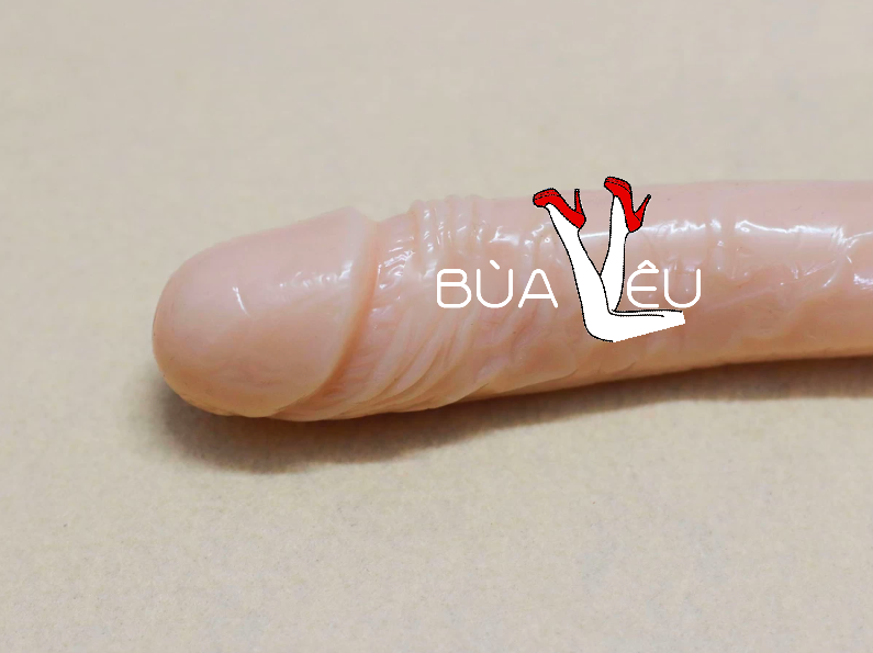 Dương vật giả silicon 2 đầu thủ dâm âm đạo và hậu môn
