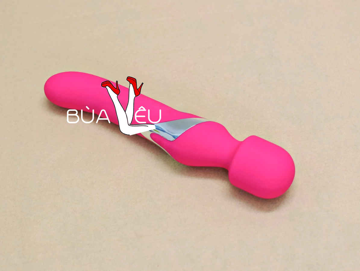 Máy mát xa điểm G 2 đầu có bi xoay Aphojoy pin sạc
