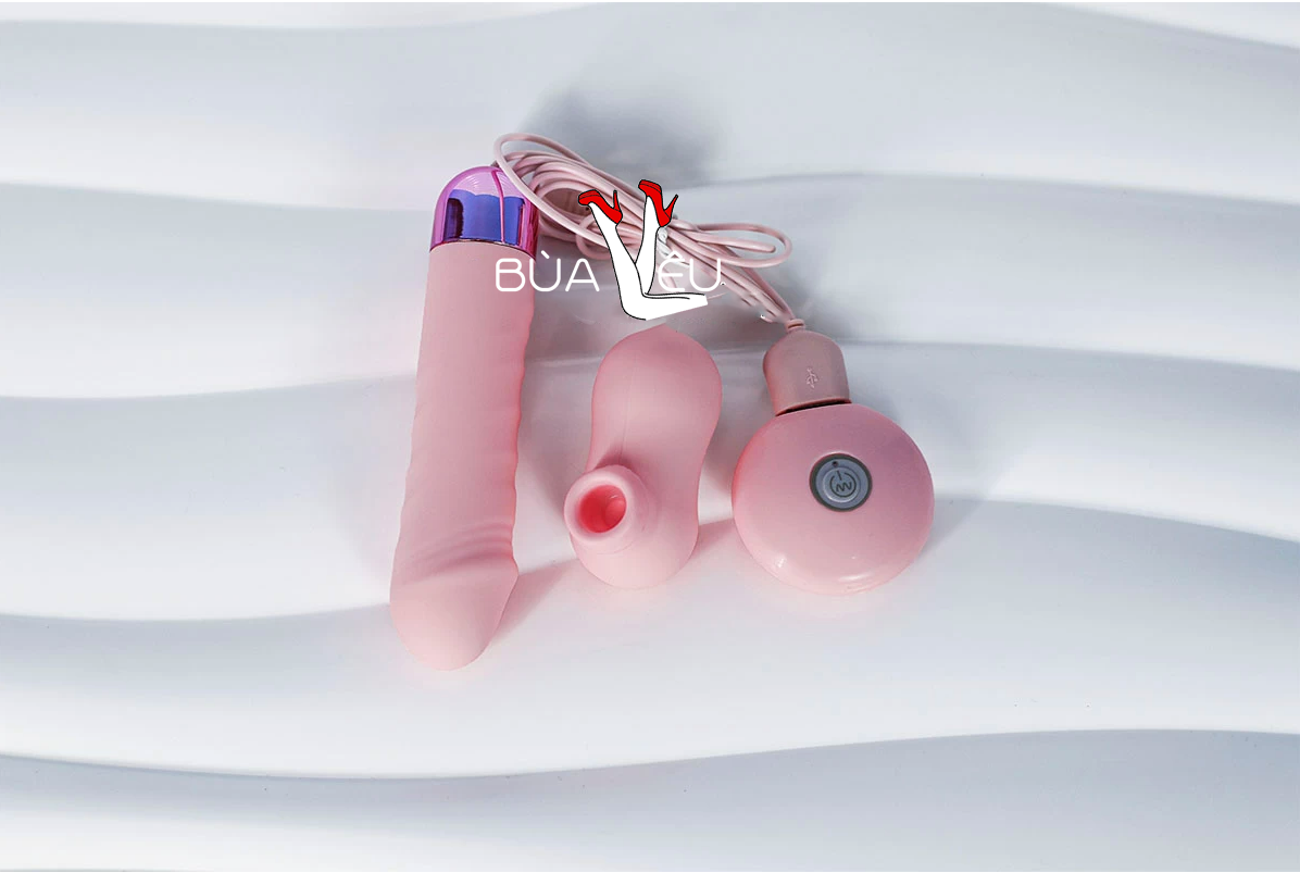 Trứng rung tình yêu 2 đầu bú hút cực phê