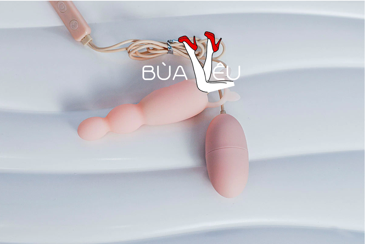 Trứng rung tình yêu Fun Products 2 đầu có kích hậu