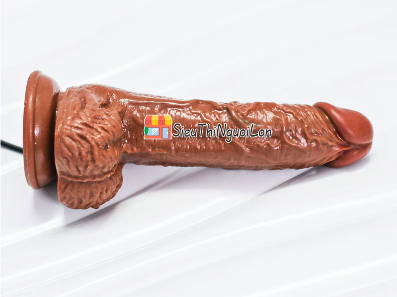 Dương vật giả có đế Royal Ares rung cực mạnh pin sạc