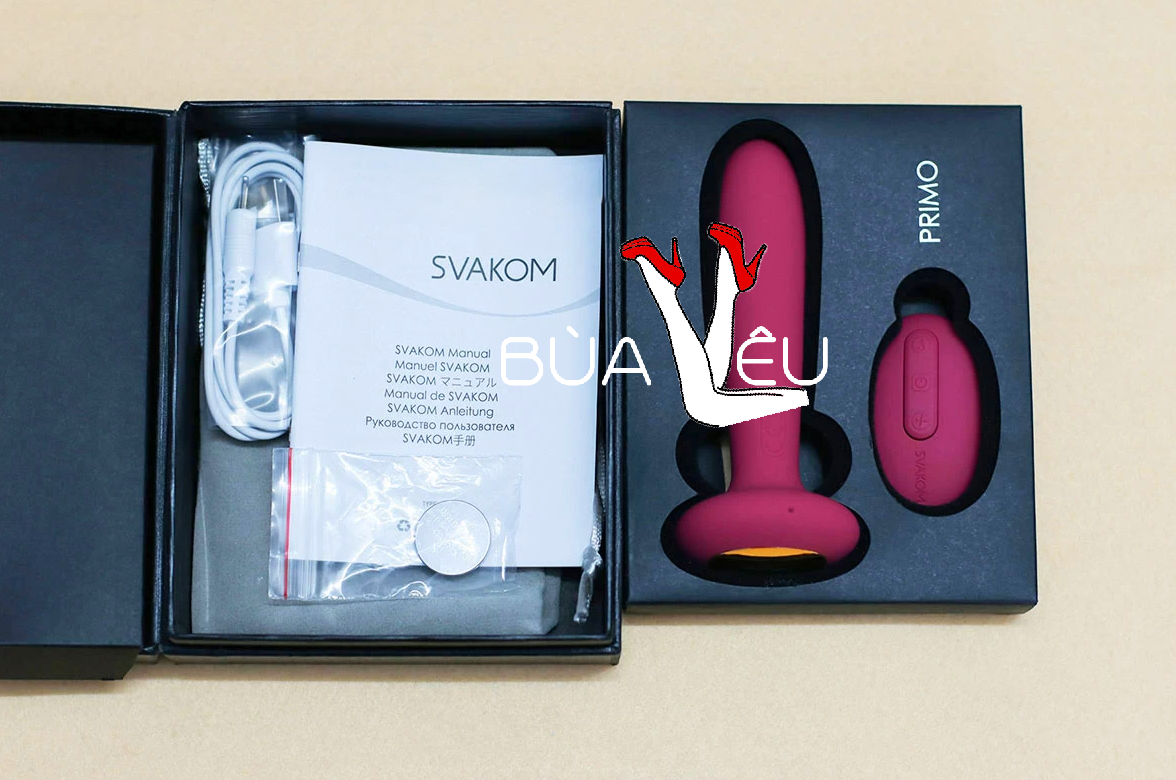 Mát xa kích hậu Svakom Primo điều khiển từ xa