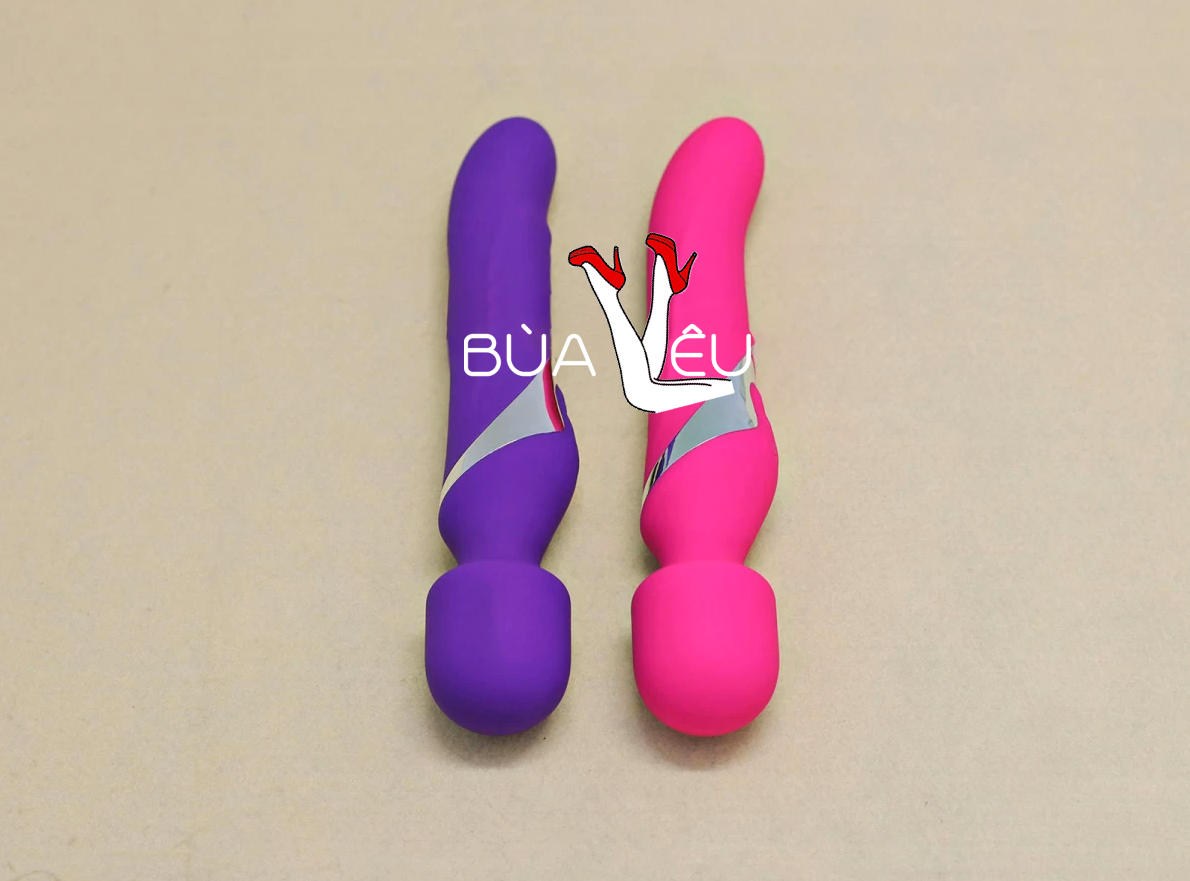 Máy mát xa điểm G 2 đầu có bi xoay Aphojoy pin sạc