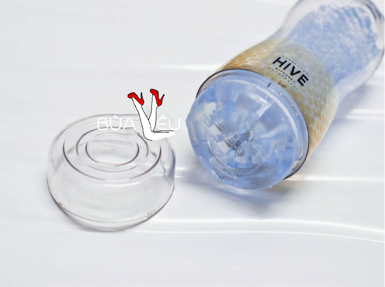 Cúp âm đạo giả Hive trong suốt