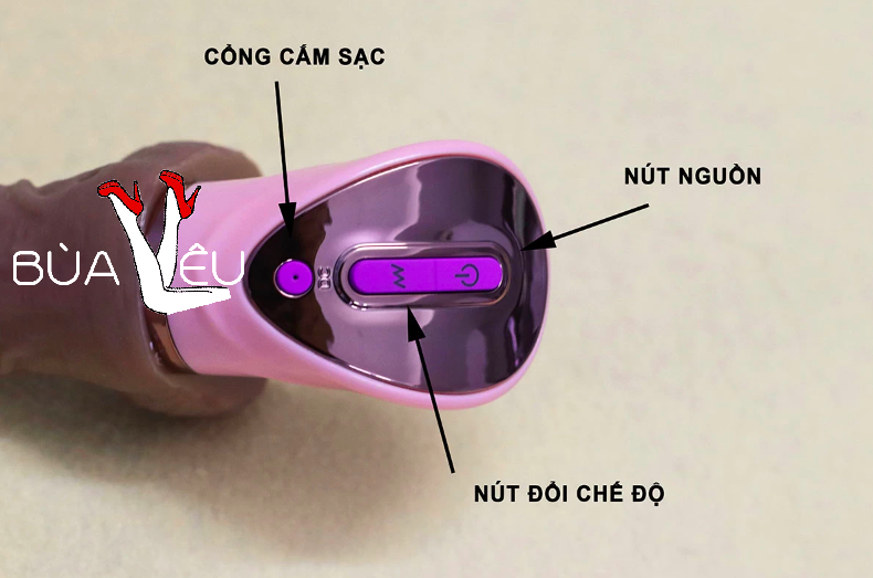 Dương vật giả đa năng TSN 7 chế độ rung pin sạc