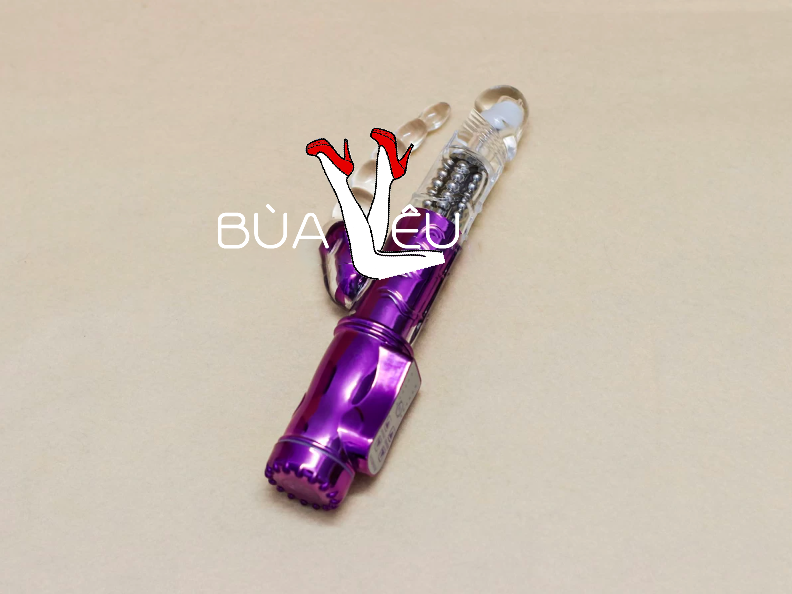 Dương vật giả 2 nhánh Loveaider rung xoay 4 chế độ