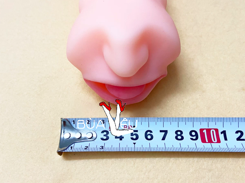 Miệng hậu môn giả kết hợp âm đạo silicon