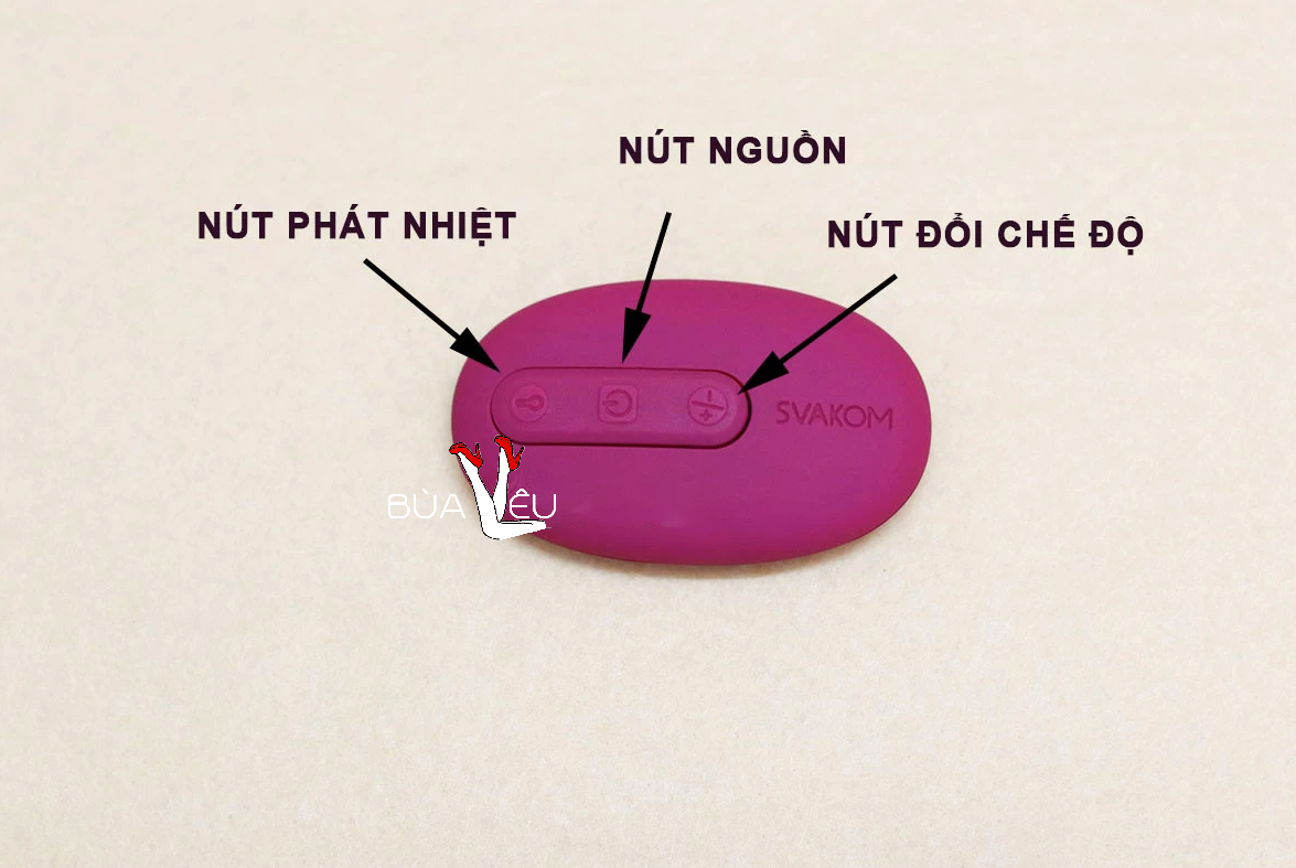 Mát xa kích hậu Svakom Primo điều khiển từ xa