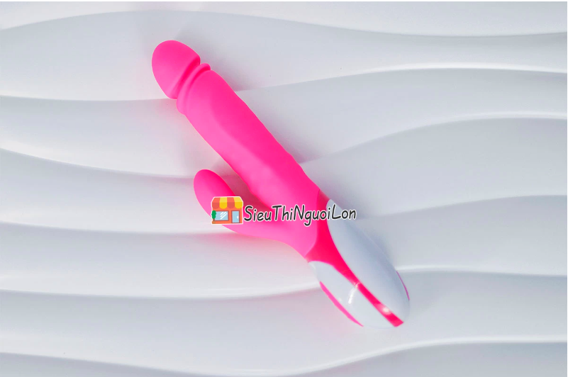 Dương vật giả Nalone Wave ấm nóng cao cấp có bi rung giật pin sạc