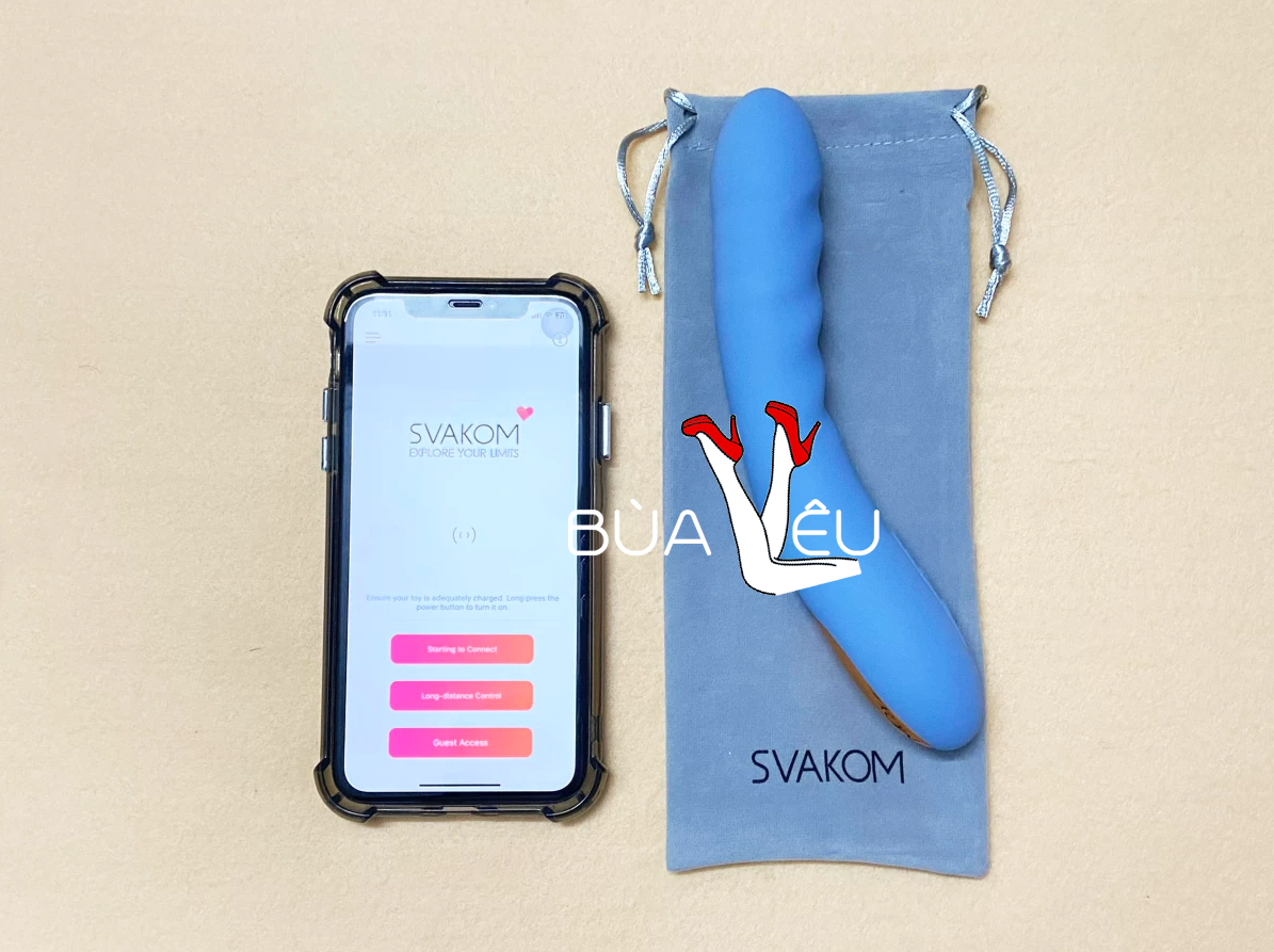 Máy mat xa điểm G Svakom Ava Neo có rung thụt đa chế độ