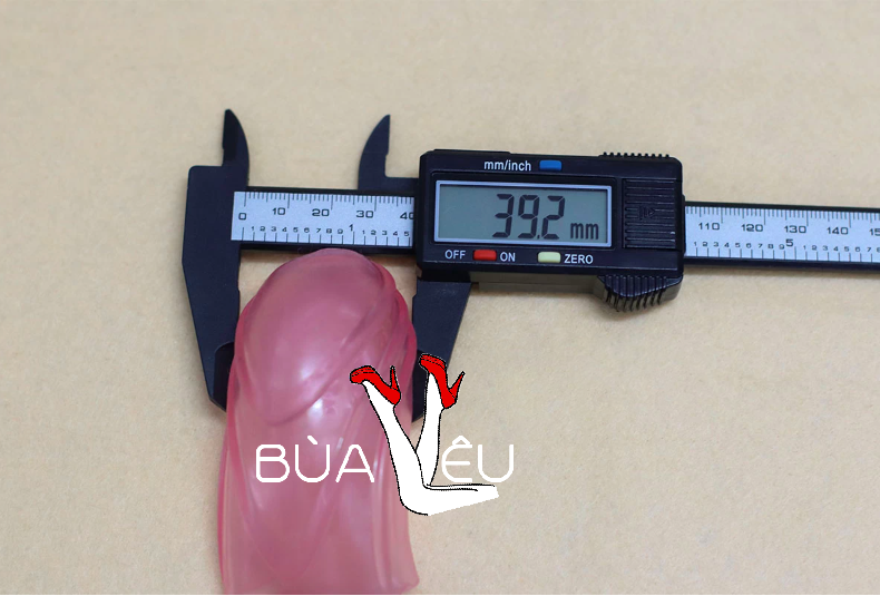 Bao silicone có rung đeo ngón tay kích thích vùng kín