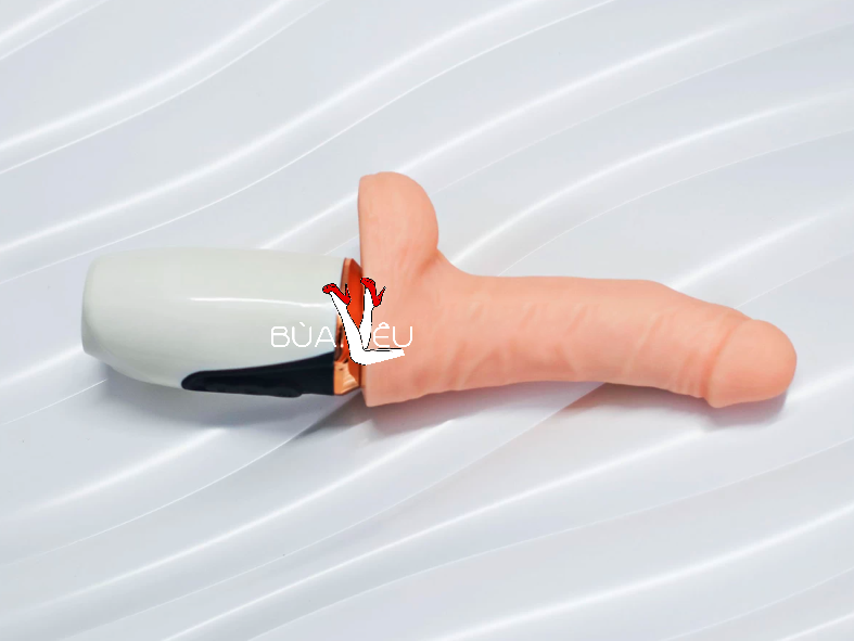 Dương vật giả siêu mềm rung - thụt - phát nhiệt Dibe Vibes giống thật