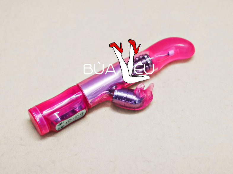 Dương vật giả rung xoay bi đầu cong 12 chế độ