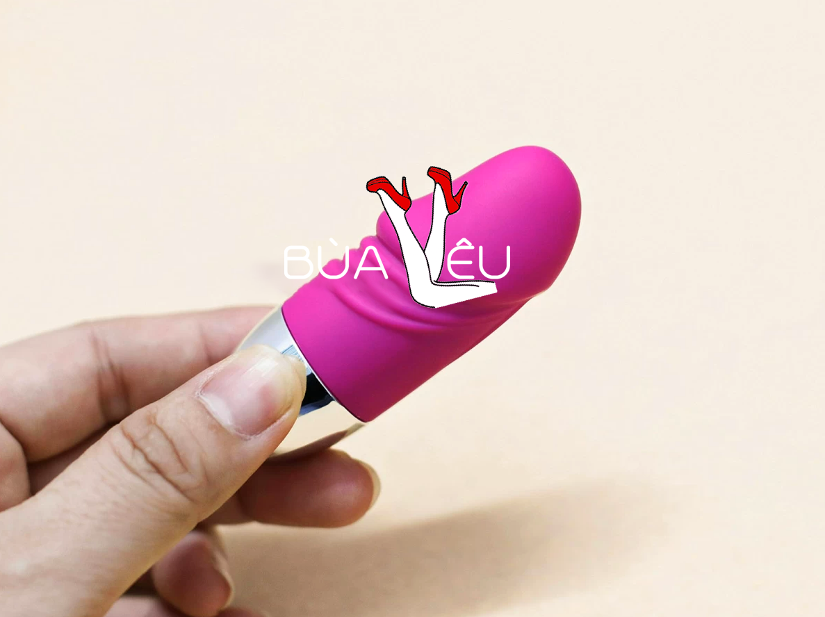 Trứng rung tình yêu mini 2 đầu Vibrating