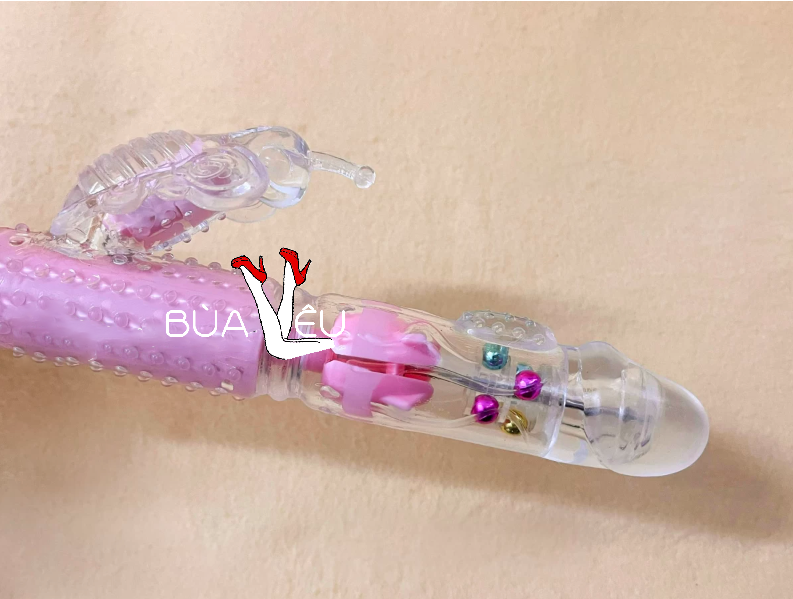 Dương vật giả rung xoay đa năng LOTUS