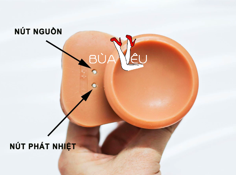 Dương vật giả có đế YEAIN Devil điều khiển từ xa