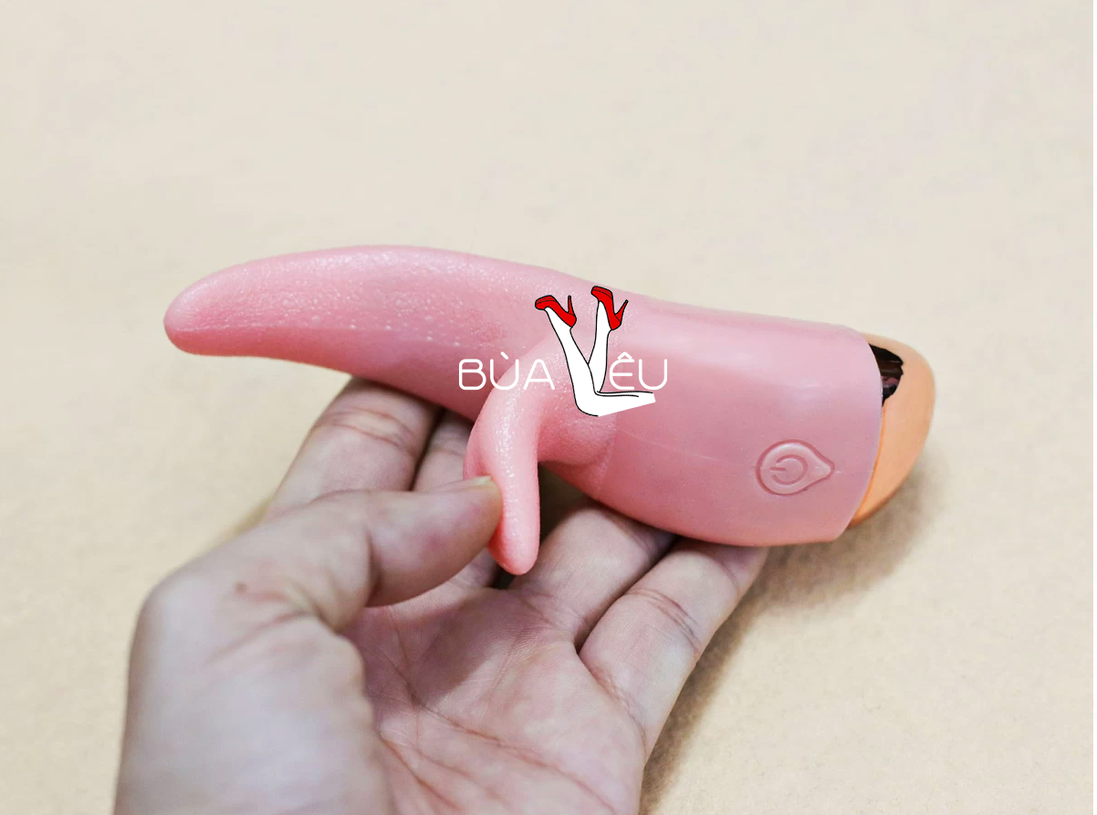 Lưỡi liếm massage điểm G cầm tay nhỏ gọn