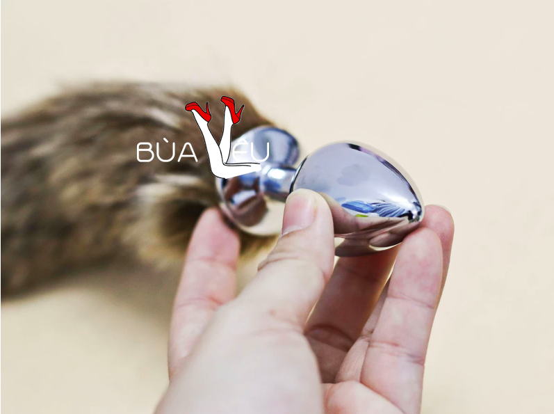 Đồ chơi kích hậu inox đuôi chồn loại tốt