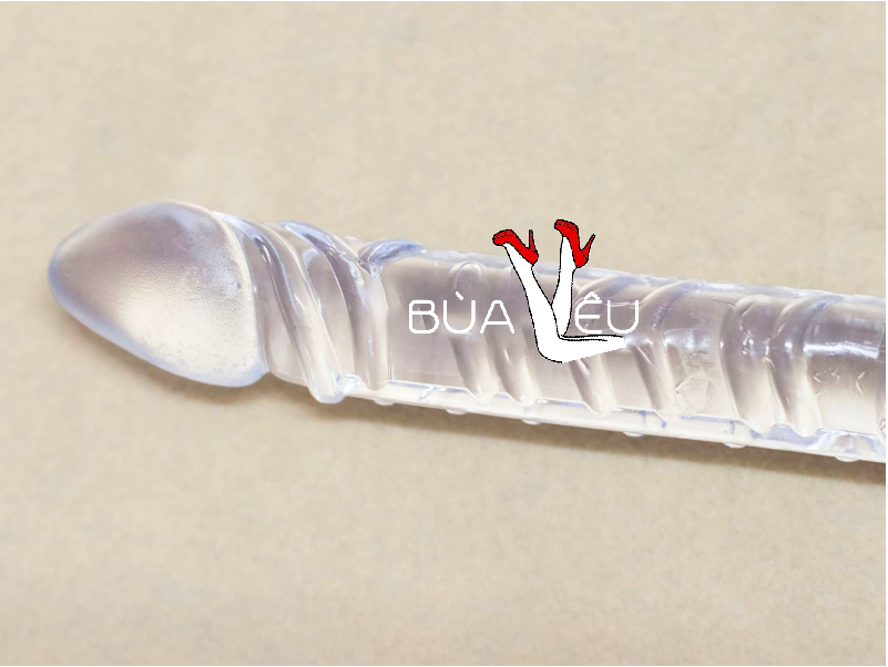 Dương vật giả hai đầu trong suốt