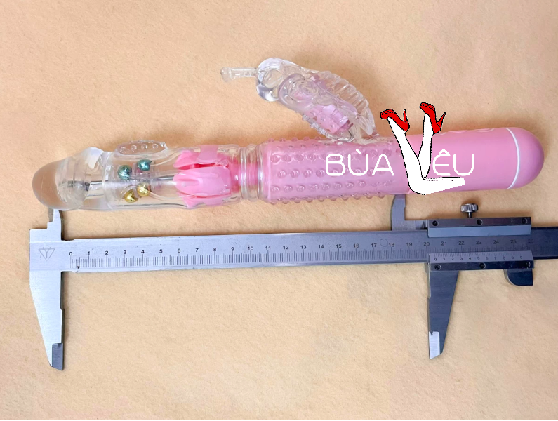 Dương vật giả rung xoay đa năng LOTUS